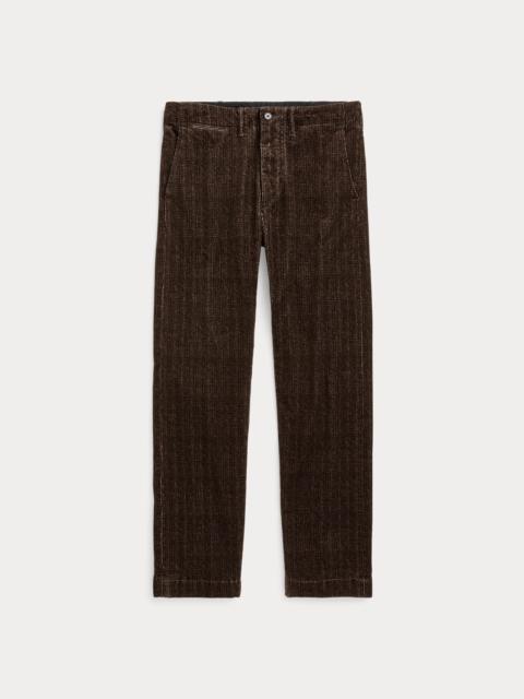 Checked Corduroy Officer’s Pant