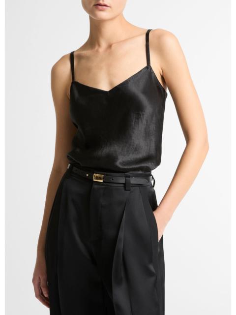 Vince Satin V-Neck Camisole