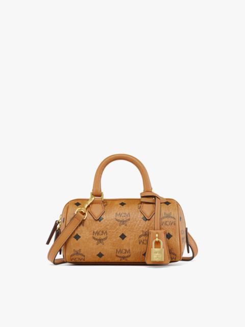 MCM Ella Boston Bag in Visetos