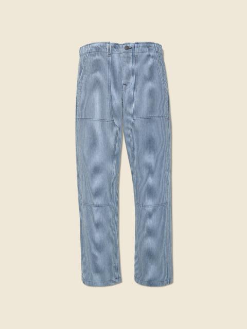 imogene + willie Hencye Work Pant - Hickory Stripe