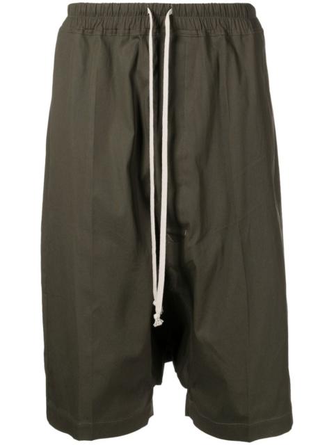 Rick Owens drop-crotch bermuda shorts