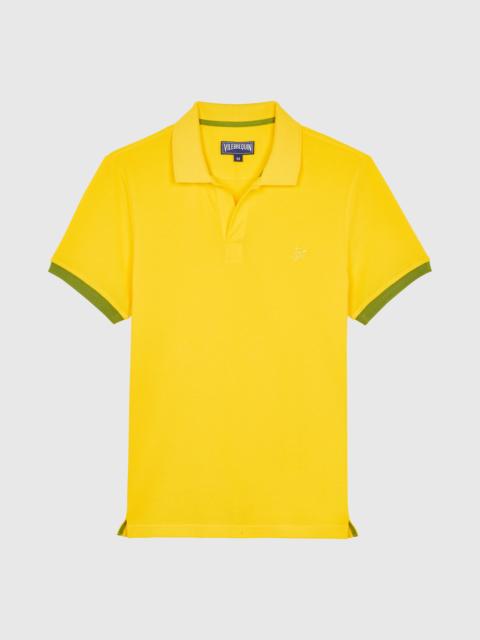 Men Cotton Polo Solid