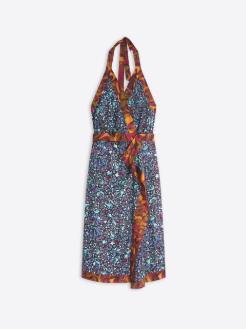 Dries Van Noten HALTERNECK VISCOSE DRESS
