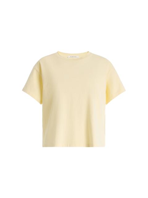 SLVRLAKE Square Cotton T-Shirt yellow