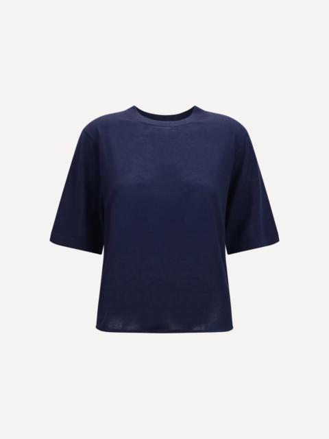 Loulou de Saison Nala fine-knit cashmere T-shirt
