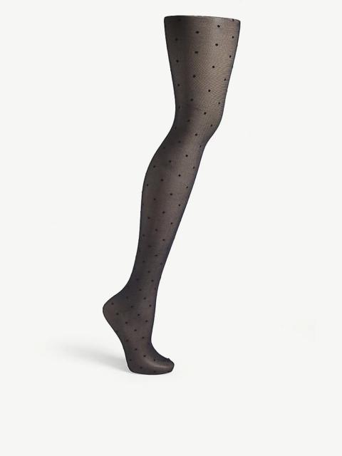FALKE 15 Denier polka dot tights