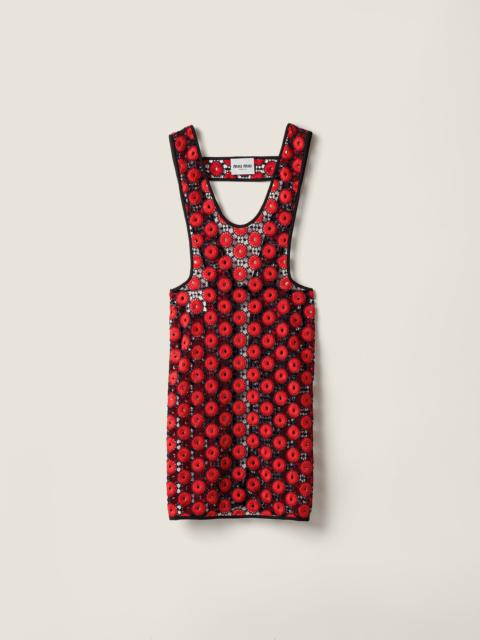 Miu Miu Macramé apron