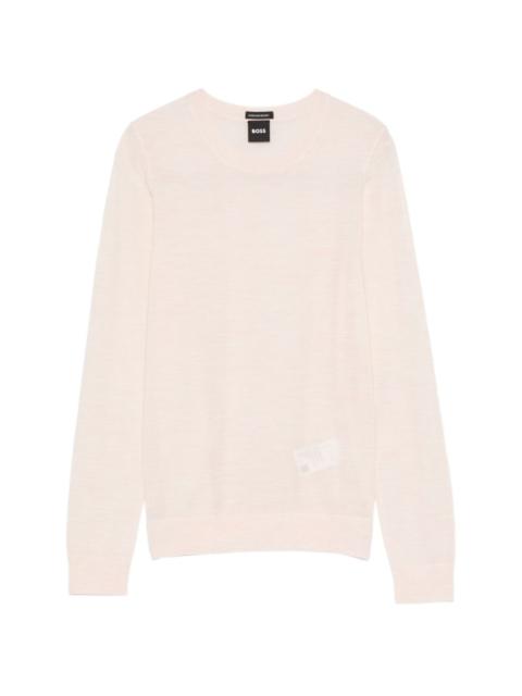 BOSS Ferpina crew-neck top
