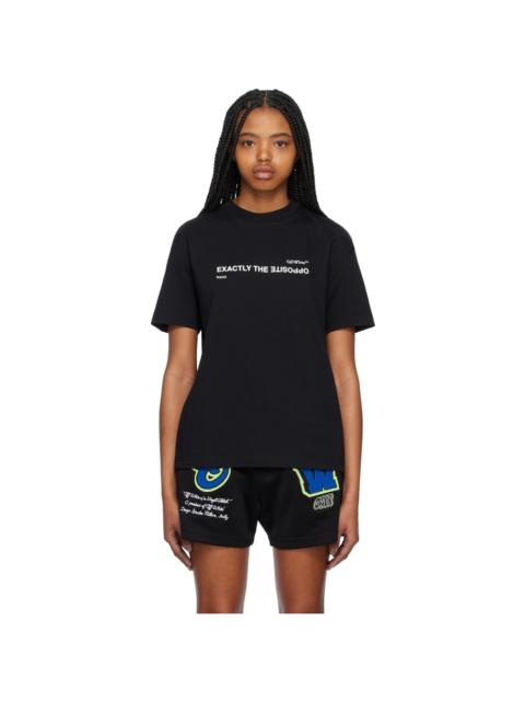 Off-White Black 'Exactly The Opposite' T-Shirt
