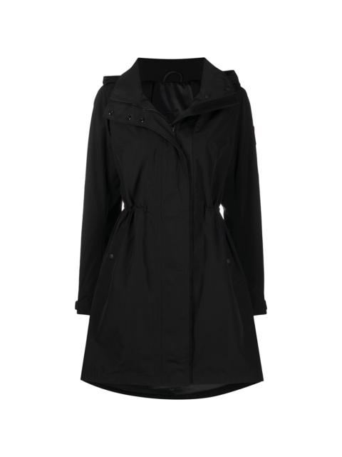 Canada Goose logo patch hooded jacket