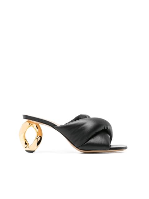 JW Anderson 80mm Chain slip-on sandals