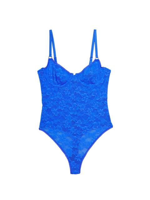 Fleur du Mal Le Stretch Lace Bodysuit
