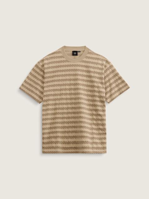 Palmer Jacquard Knit T-Shirt