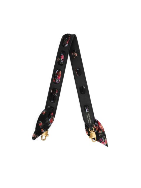 Dolce & Gabbana floral-print shoulder bag strap