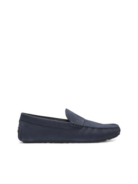 HUGO Noel leather loafers