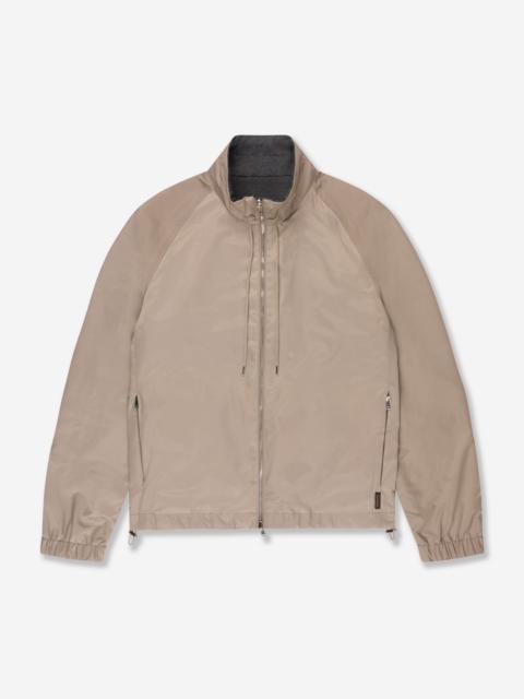 SLOWEAR Reversible polyester taffeta blouson jacket