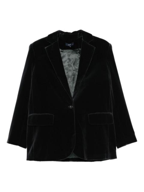 soeur velvet blazer
