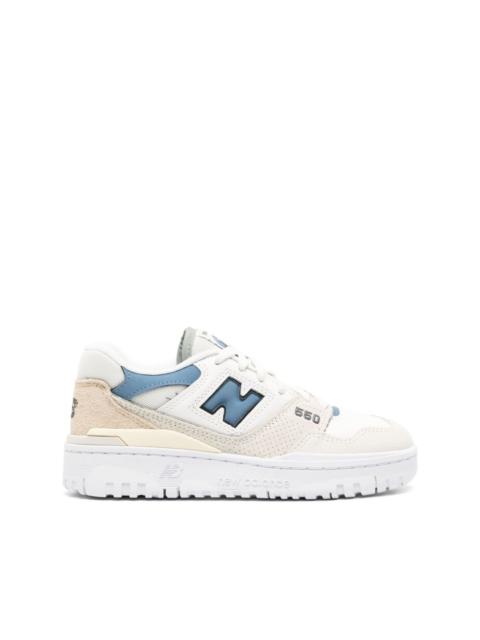 New Balance 550 logo-patch panelled sneakers