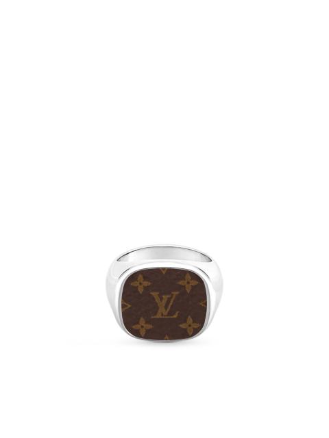 Louis Vuitton Monogram Lock Signet Ring