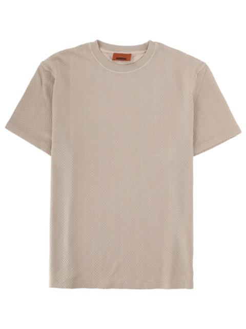 Missoni T-SHIRT IN COTONE MISTO VISCOSA CON MOTIVO ZIG ZAG