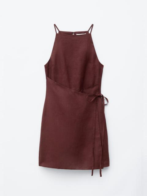 & Other Stories Linen Mini Dress