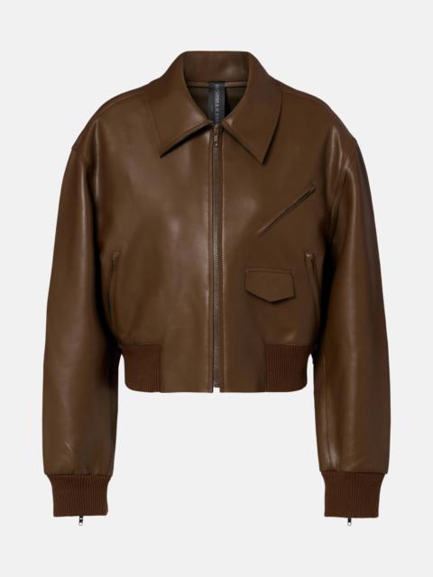 NORMA KAMALI Cropped blouson