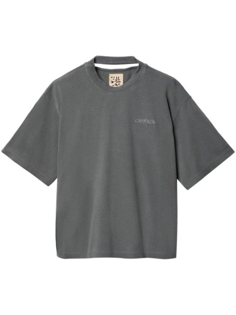CAMPERLAB logo-embroidered cotton T-shirt