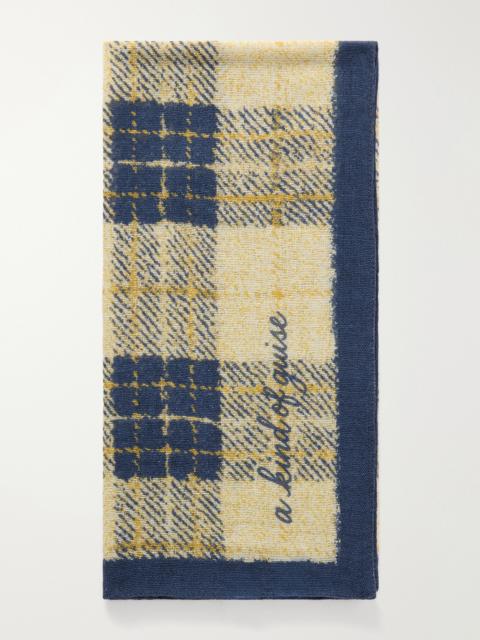 A KIND OF GUISE Salazar Checked Wool Scarf