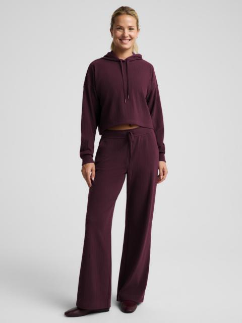 BEYOND YOGA Breathe Easy Ribbed Wide Leg Pant