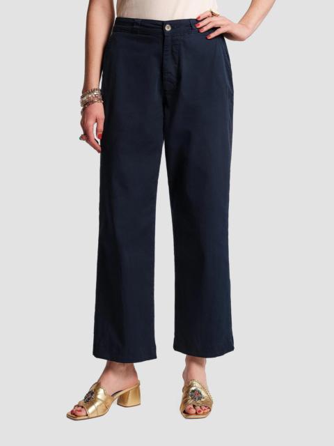FRANCES VALENTINE Women's Coleman Relaxed-Fit Pants - Navy