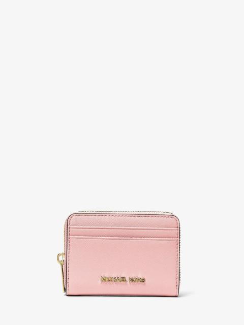MICHAEL KORS Jet Set Travel Medium Saffiano Leather Wallet