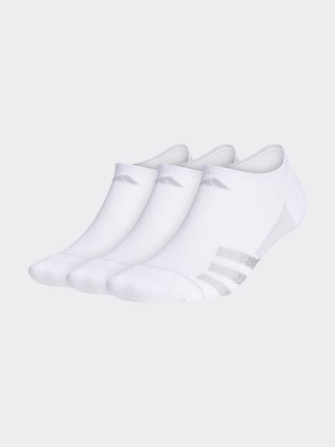 adidas Superlite Stripe No-Show Socks 3 Pairs