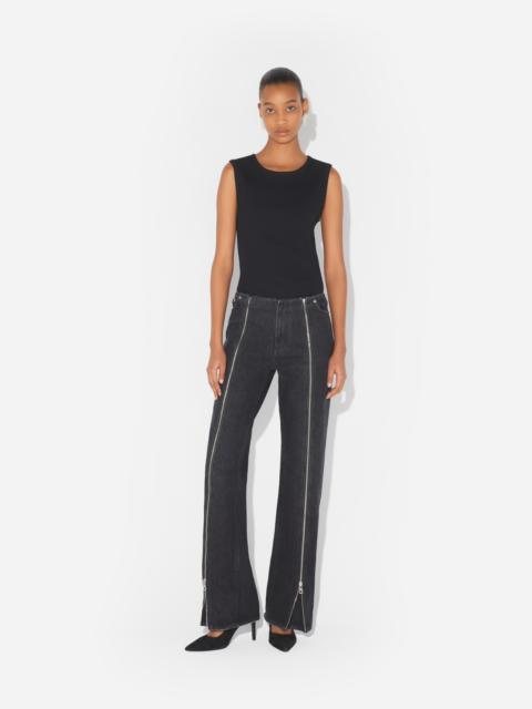 Jean Paul Gaultier THE BLACK ZIPPED JEANS