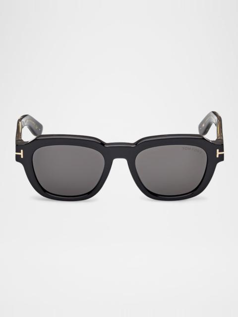 TOM FORD Men's Icon Collection Acetate Square Sunglasses