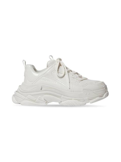 BALENCIAGA Women's Triple S Sneaker  in White