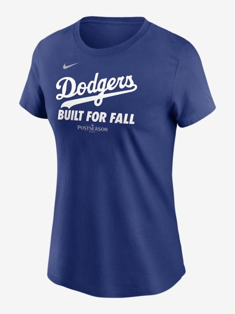 Nike Los Angeles Dodgers 2025 Postseason Authentic Collection Women's Nike MLB T-Shirt