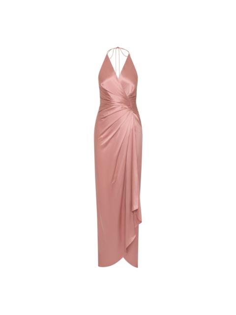 REBECCA VALLANCE Billy V Neck Maxi Dress
