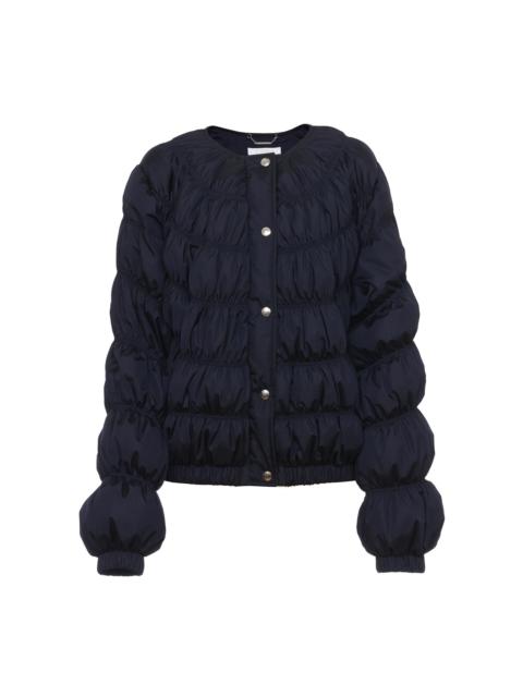 RUCHED PUFFER JACKET