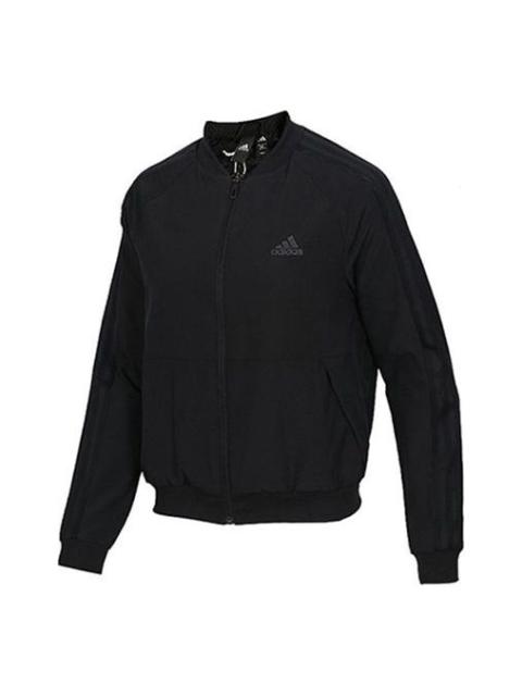 (WMNS) adidas Bomber Sports Jacket Black DW5716