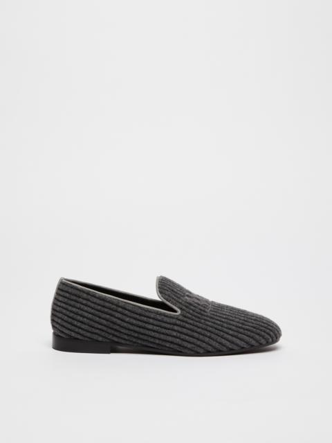 Max Mara VELVETMOC Corduroy slippers