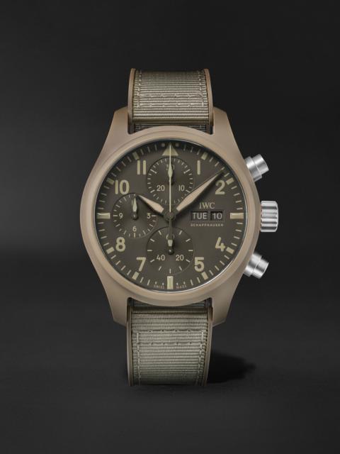 IWC Schaffhausen Pilot's Top Gun Mojave Desert Automatic Chronograph Ceramic Watch, Ref. IW389402