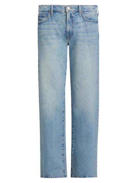 MOTHER Women's The Mid-Rise Zip Rambler Skimp Jeans - I Confess