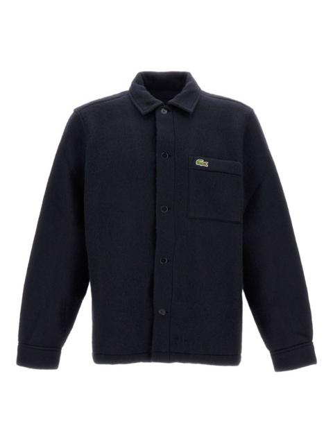 LACOSTE button-cuffs pocket jacket