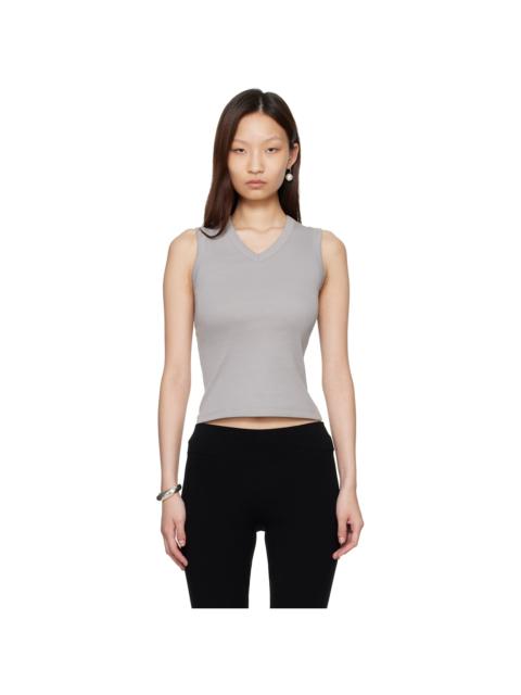 FLORE FLORE Gray Jill Tank Top