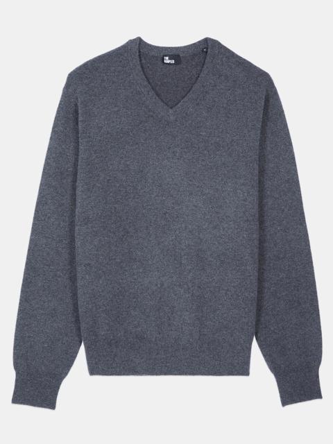 The Kooples GREY CASHMERE SWEATER