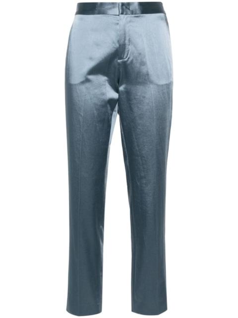 FABIANA FILIPPI tapered satin trousers
