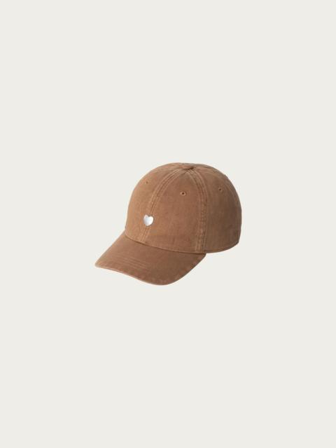 Carhartt Heart Metal Cap - Hamilton Brown/Silver