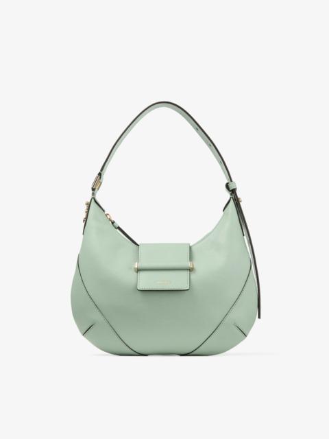 JIMMY CHOO Bar Hobo Small
Verde Biker Leather Shoulder Bag