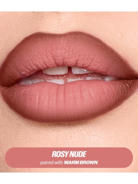Huda Beauty Rosy Nude Lip Duo ​