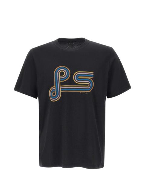 Paul Smith multicolor print crew neck T-shirt
